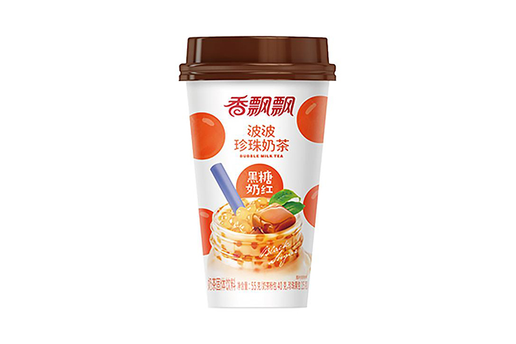 香飘飘黑糖奶红波波珍珠奶茶 55G